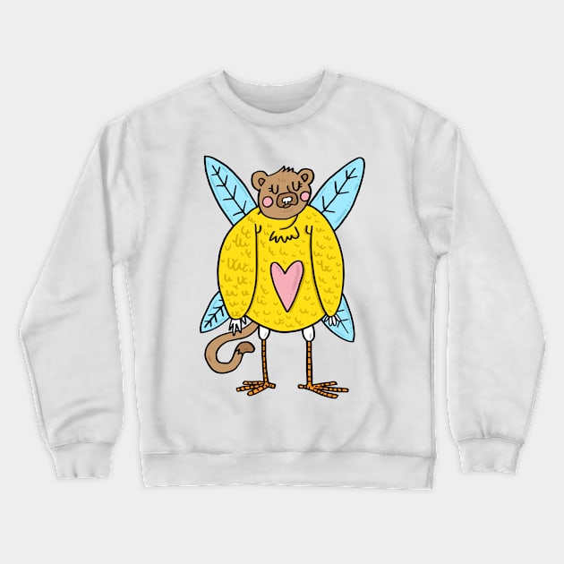 Weird animal #2 Crewneck Sweatshirt by adrianserghie